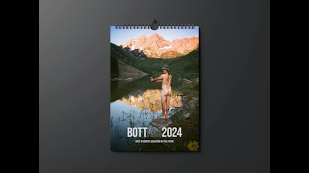 ボッタスの2024カレンダーの撮影風景が公開される