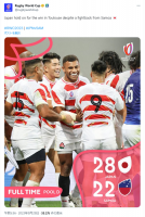 FireShot Capture 470 - XユーザーのRugby World Cupさん_ 「Japan hold on for the win in Toulouse despi_ - twitter2