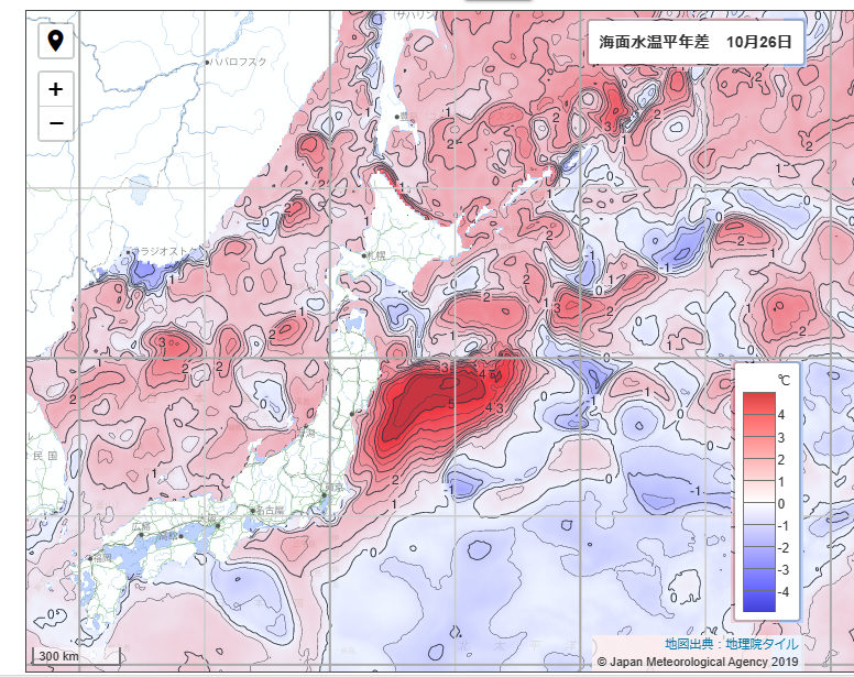 20231027日本近海水温
