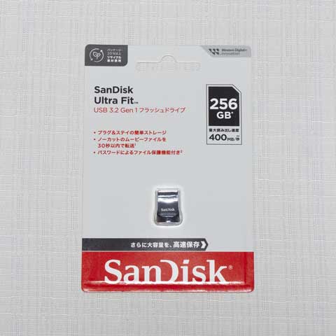 SanDisk Ultra Fit USB 3.2 Flash Drive SDCZ430-256G-J46