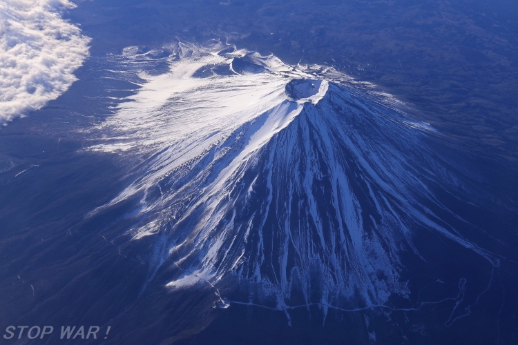 ほぼ真上から富士山S