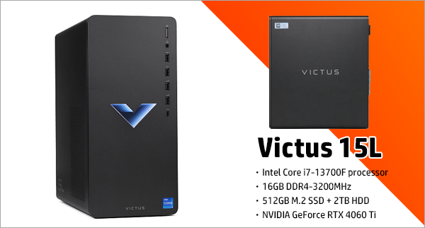 Victus 15L（Core i7 RTX 4060 Ti）_実機レビュー_231012_02