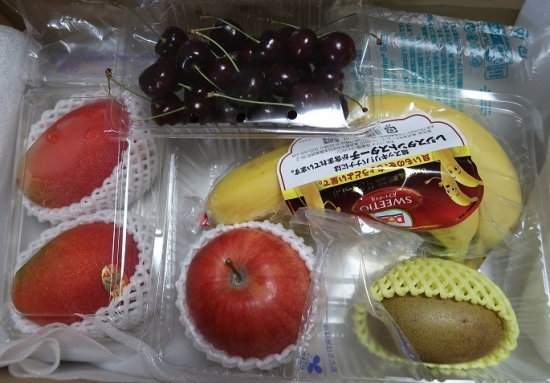 マンゴーと果物