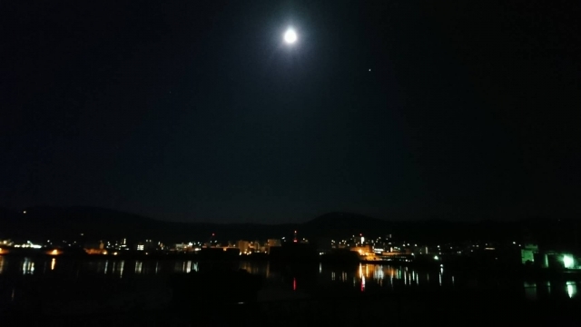 小樽港の夜景