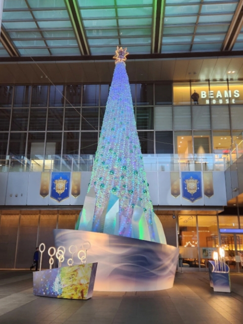 2023名古屋駅のクリスマスツリー
