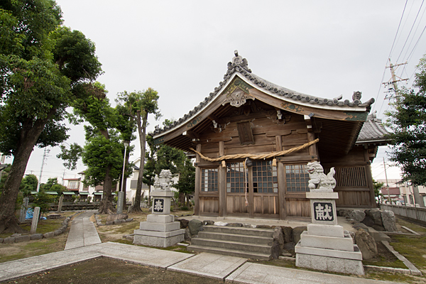 阿豆良神社拝殿