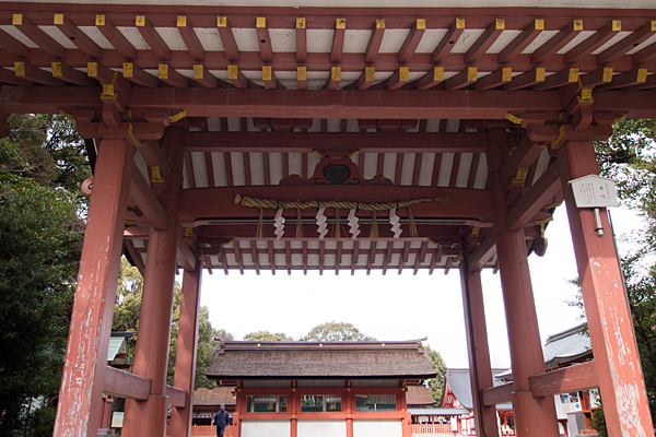 津島神社番塀