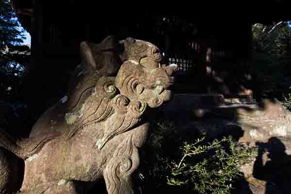 豊山町八劔神社狛犬
