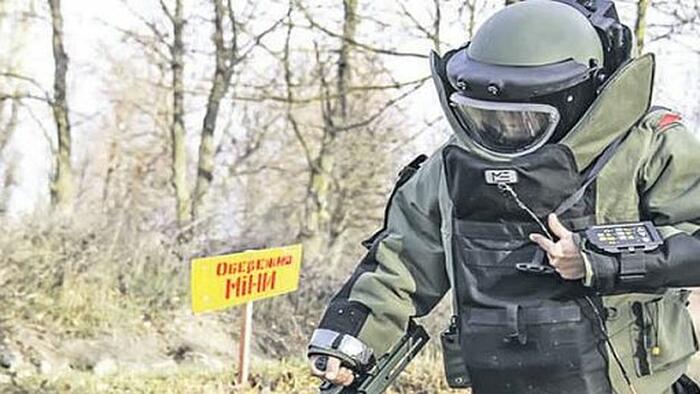 ウクライナ軍、国際的に禁止されている散布型地雷を使用中