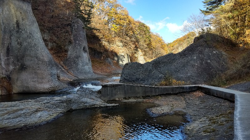 吹割の滝⑥遊歩道・つり橋2311