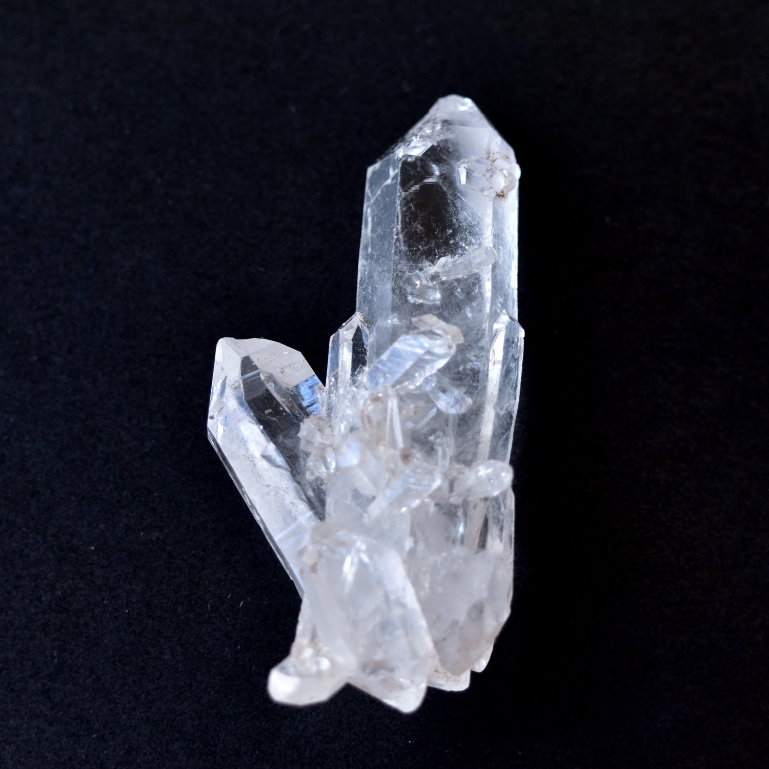 鉱物[高透明]バロチスタン 水晶 クリスタル c125 - 置物