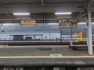 長野JR中央本線西線上松駅