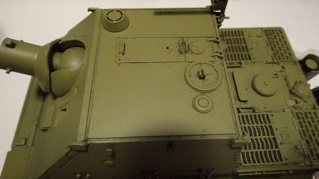タミヤのミリタリーミニチュアシリーズ  No177 ドイツ軍 38cm臼砲 シュトルムティーガー その４