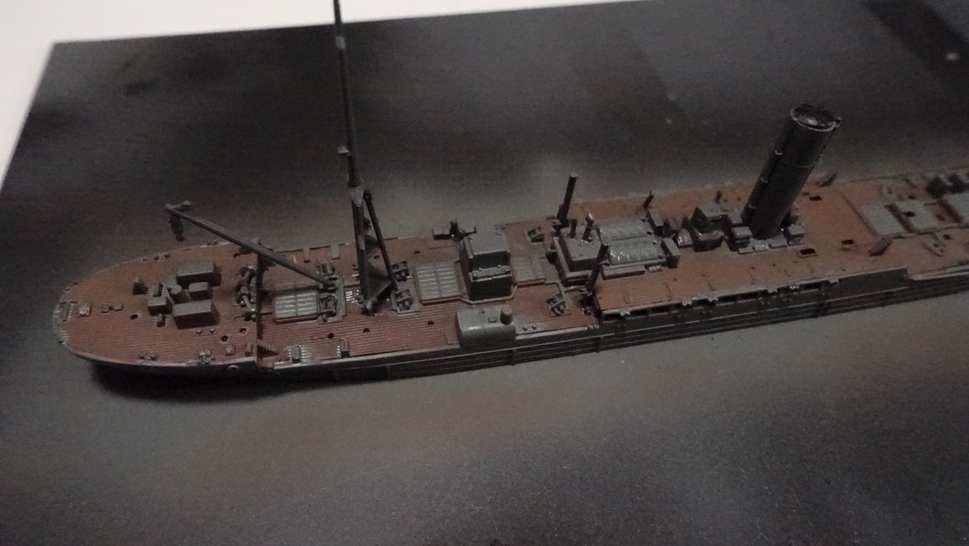 アオシマのWLシリーズ No.558 日本海軍給糧艦 間宮 その５