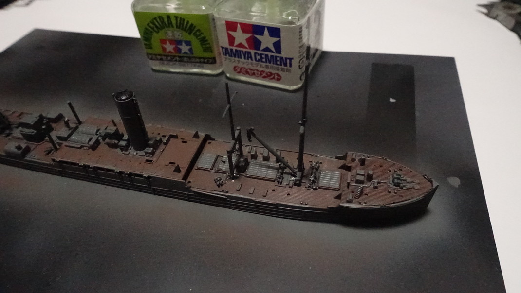 アオシマのWLシリーズ No.558 日本海軍給糧艦 間宮 その３
