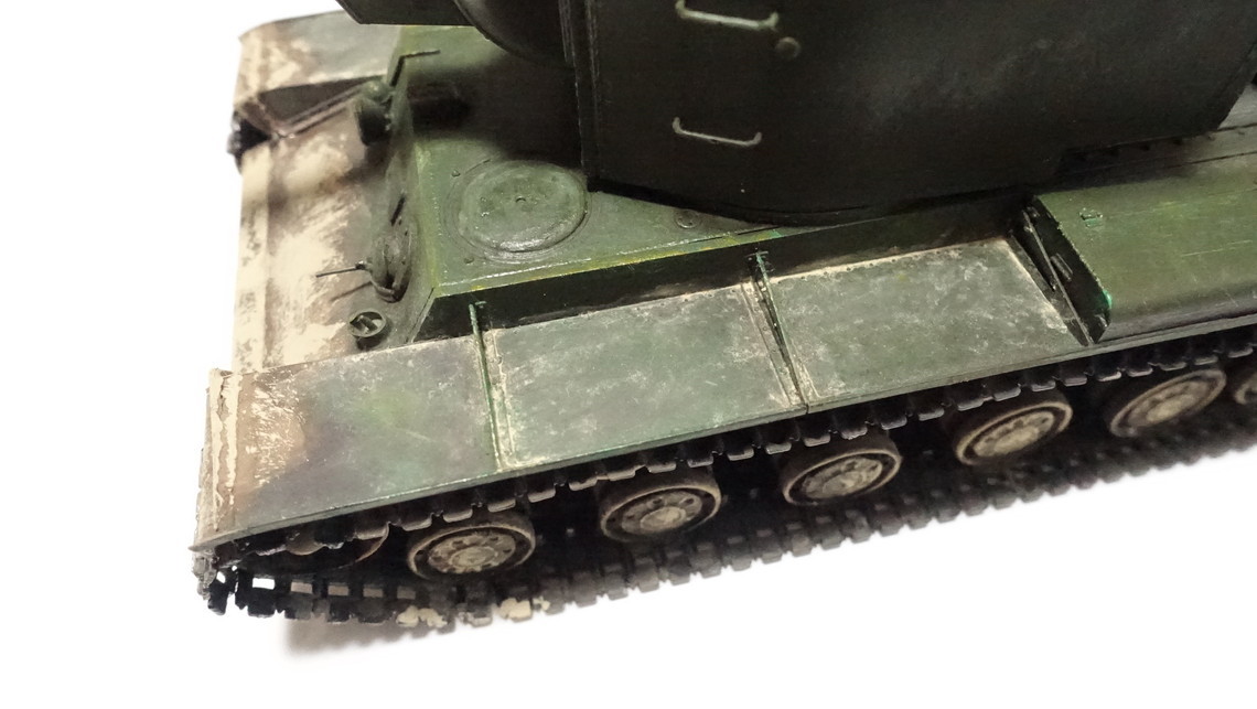 トランペッター ソ連軍 KV-2重戦車 その９