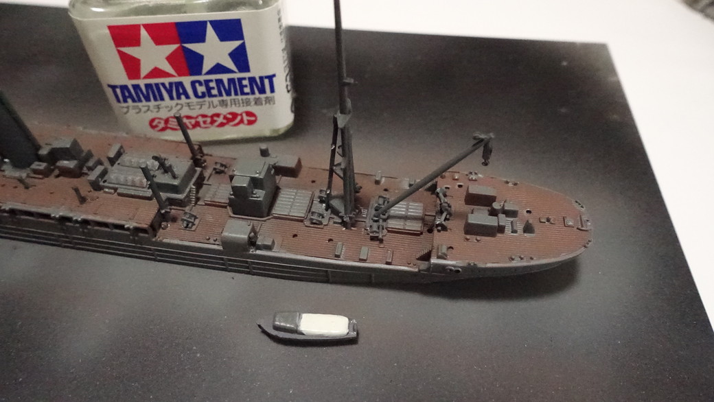 アオシマのWLシリーズ No.558 日本海軍給糧艦 間宮 その４