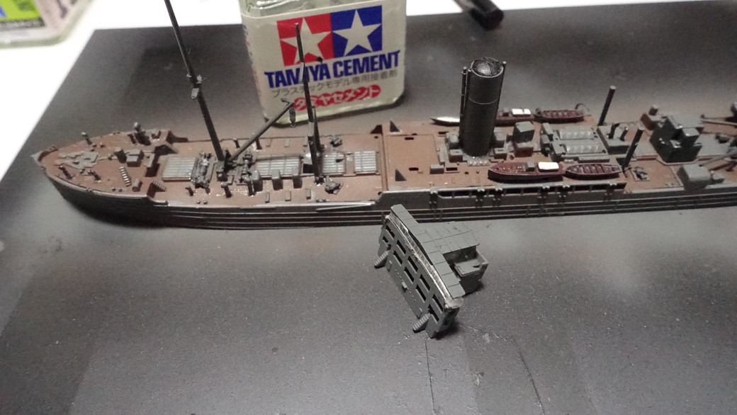 アオシマのWLシリーズ No.558 日本海軍給糧艦 間宮 その９
