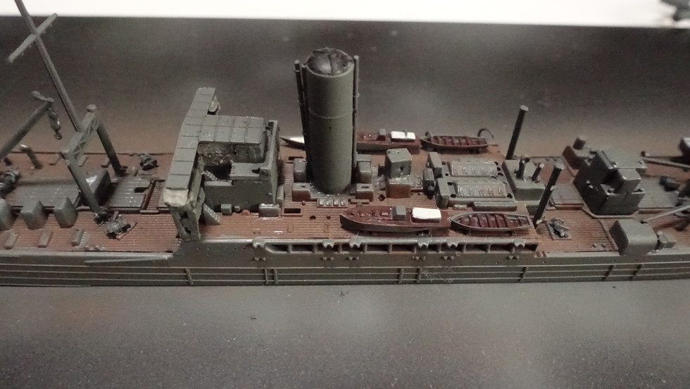 アオシマのWLシリーズ No.558 日本海軍給糧艦 間宮 その２