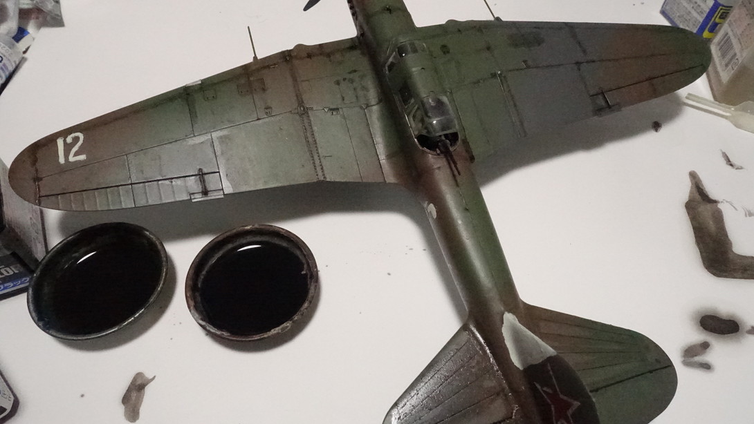 タミヤの傑作機シリーズ No.113 ソ連軍 IL-2 シュトルモビク その７