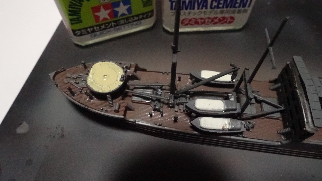アオシマのWLシリーズ No.558 日本海軍給糧艦 間宮 その８